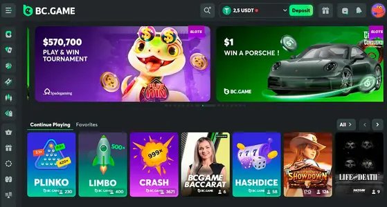 استمتاع بلعبة BC.Game أفضل خيارات اللعب عبر الإنترنت