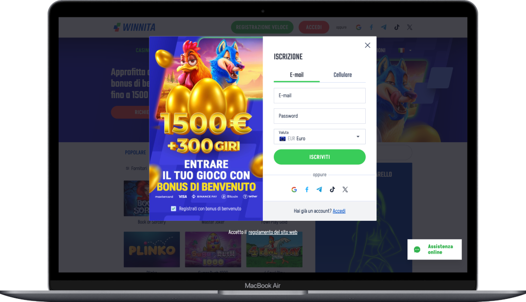 Scopri il divertimento con winita slot 31
